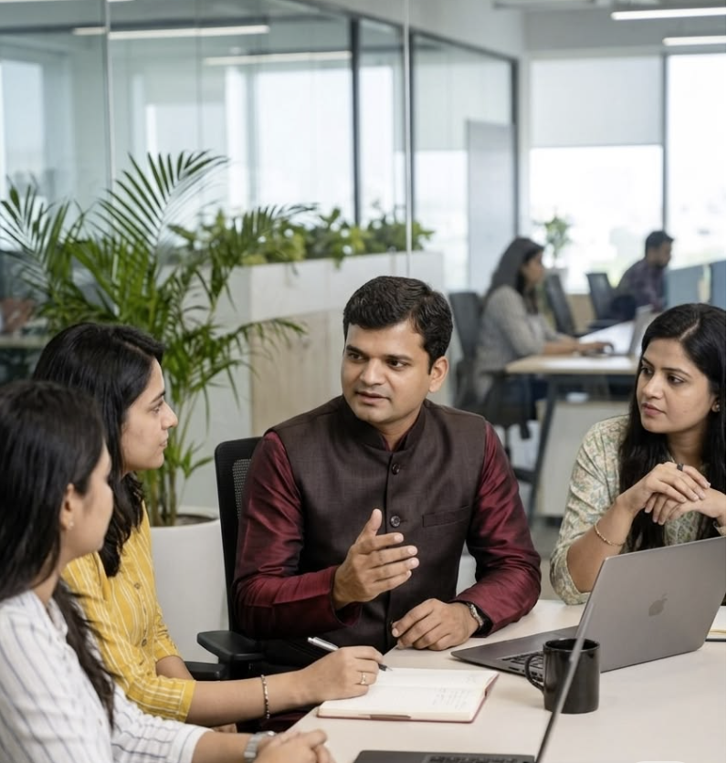 DegreeCraft counsellor guiding a student